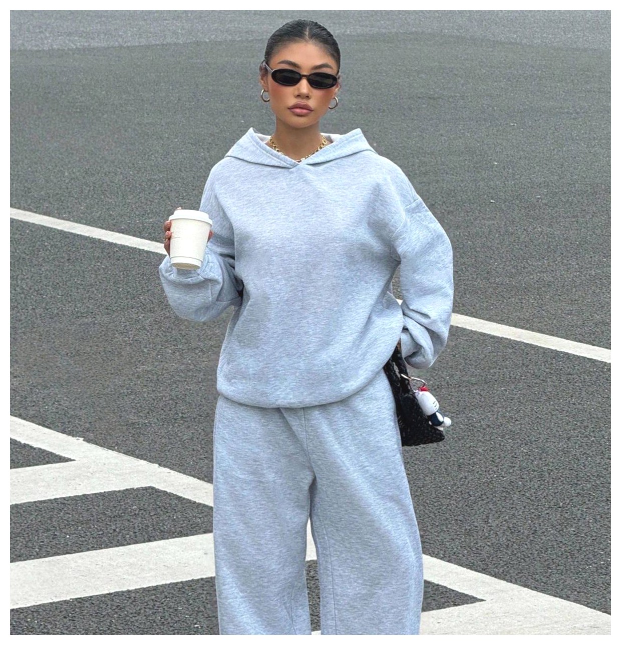 ست سویشرت و شلوار دخترانه: شیک و راحت برای روزهای سرد