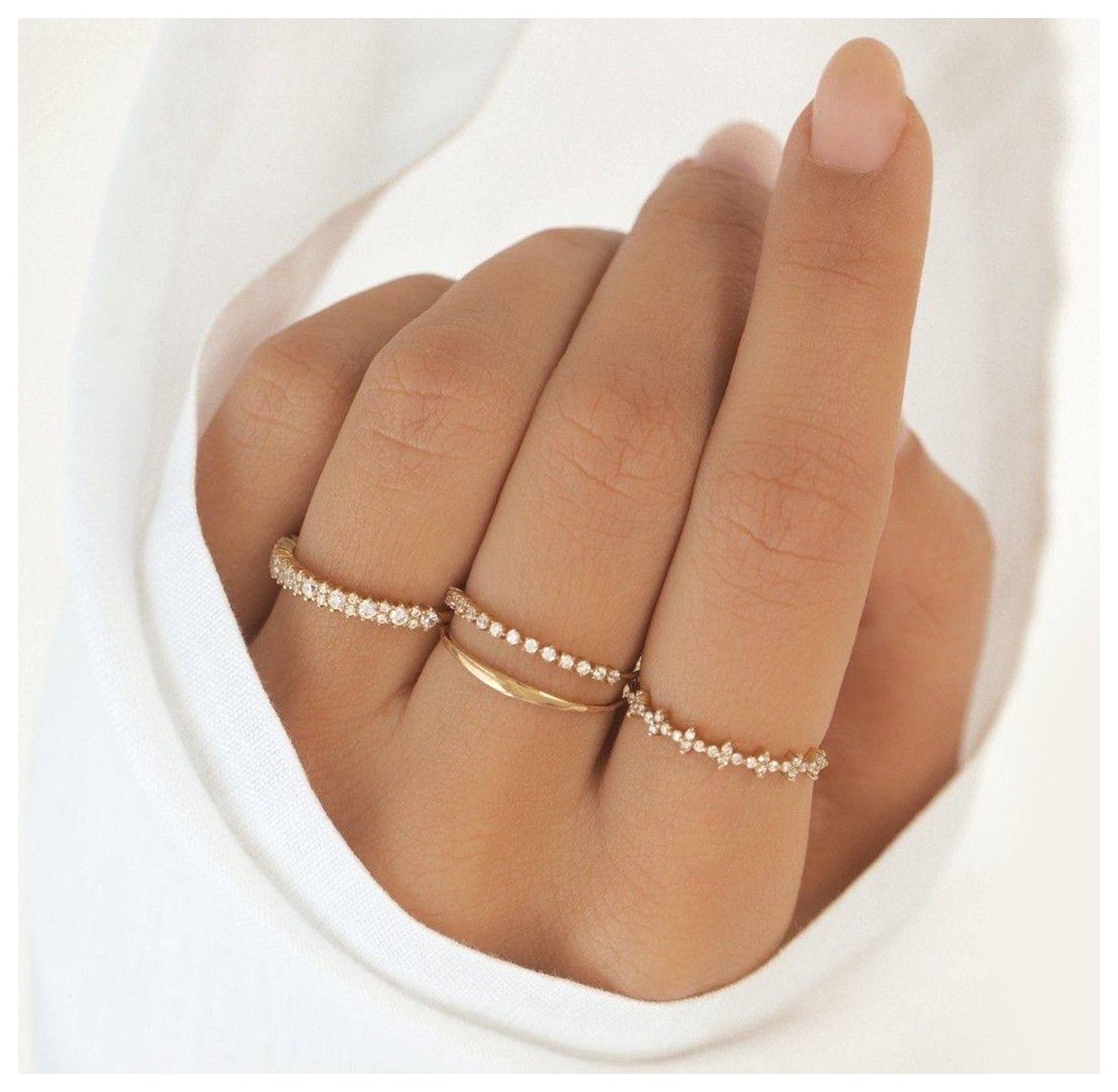 مدلهای زیبا و شیک انگشتر دخترانه برای هر سلیقه