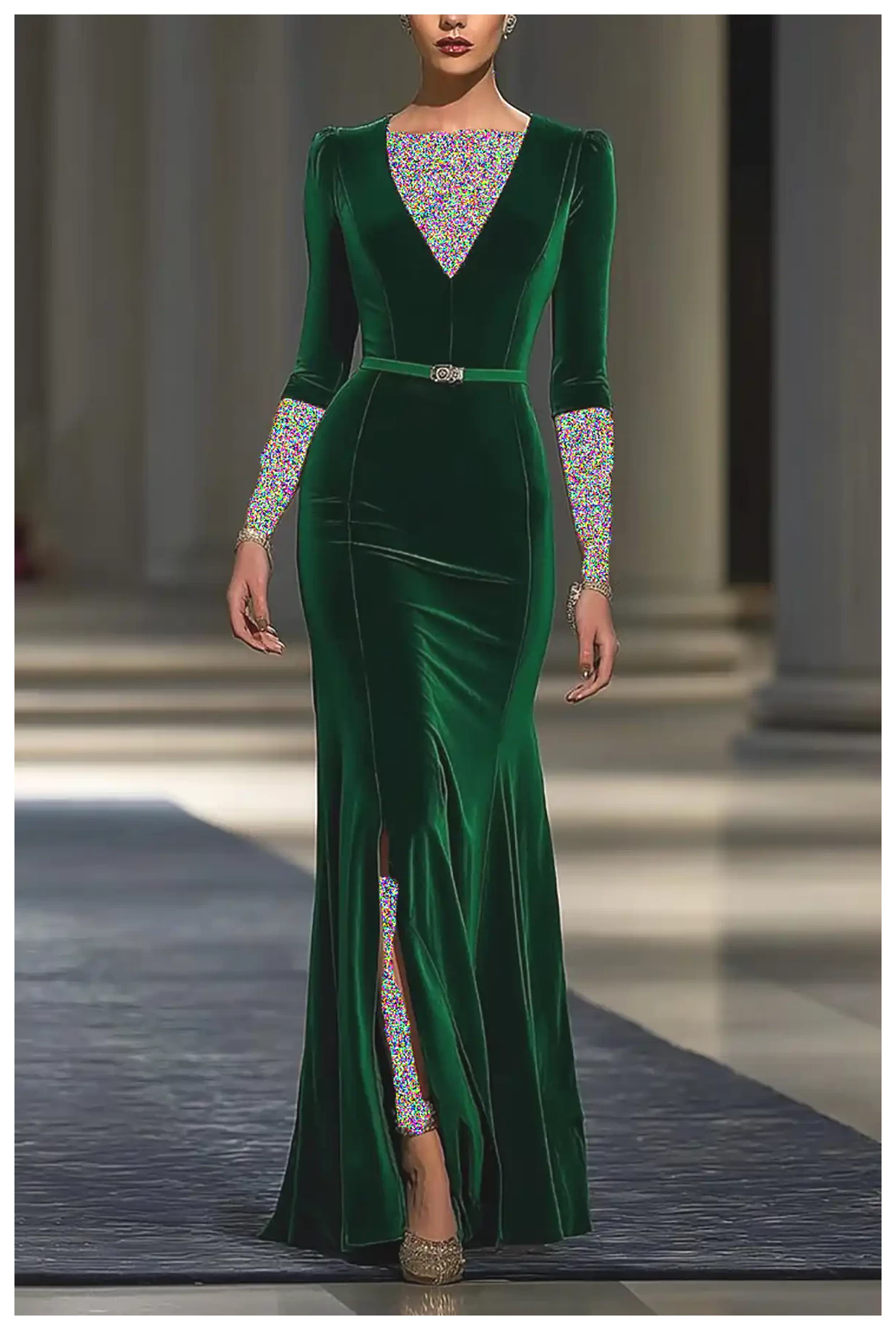 راهنمای انتخاب لباس مجلسی سبز: استایل‌های شیک و مد روز