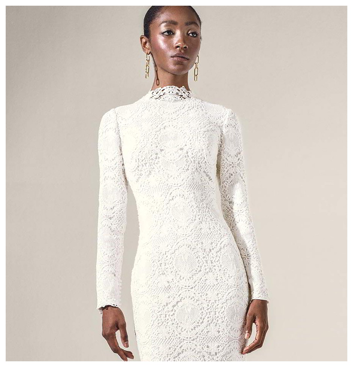 مدلهای شیک و جذاب پیراهن مجلسی با تزیینات گیپور