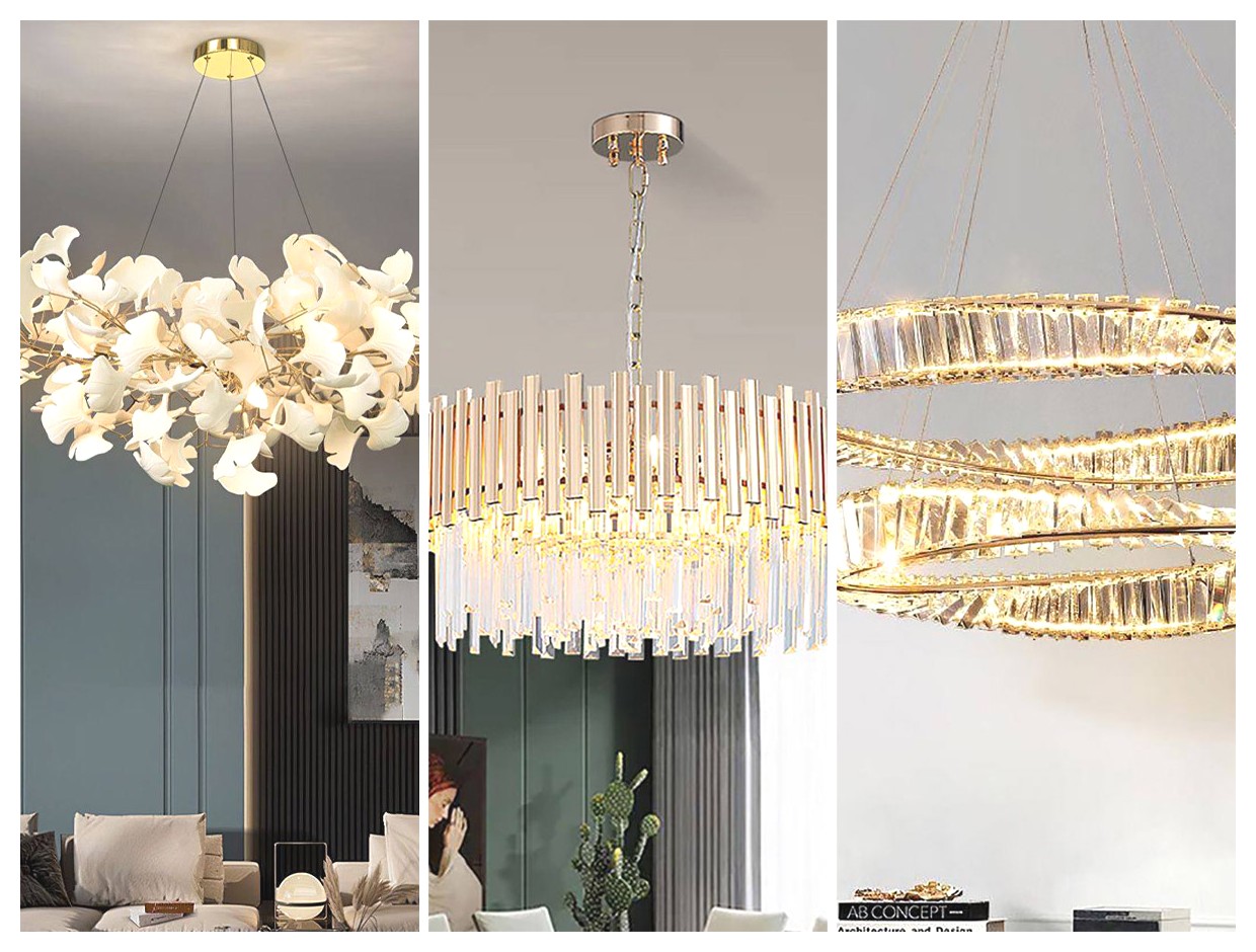 چراغ آویز مدرن و لوکس: انتخابی بی‌نظیر برای دکوراسیون داخلی
