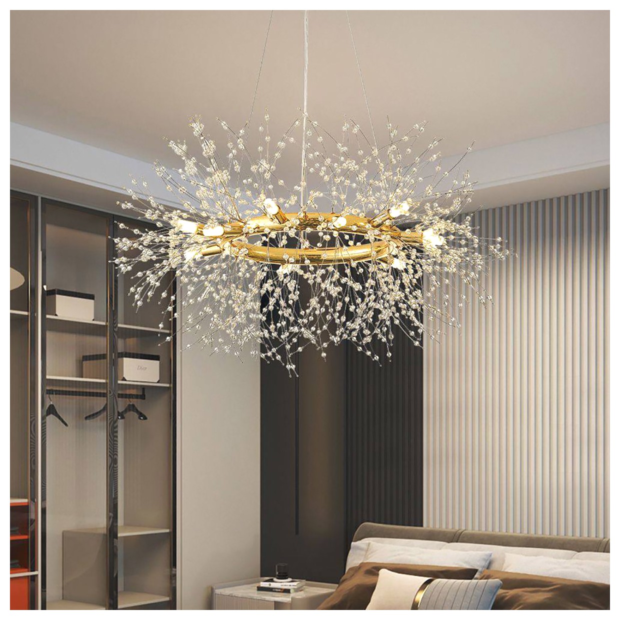 چراغ آویز مدرن و لوکس: انتخابی بی‌نظیر برای دکوراسیون داخلی