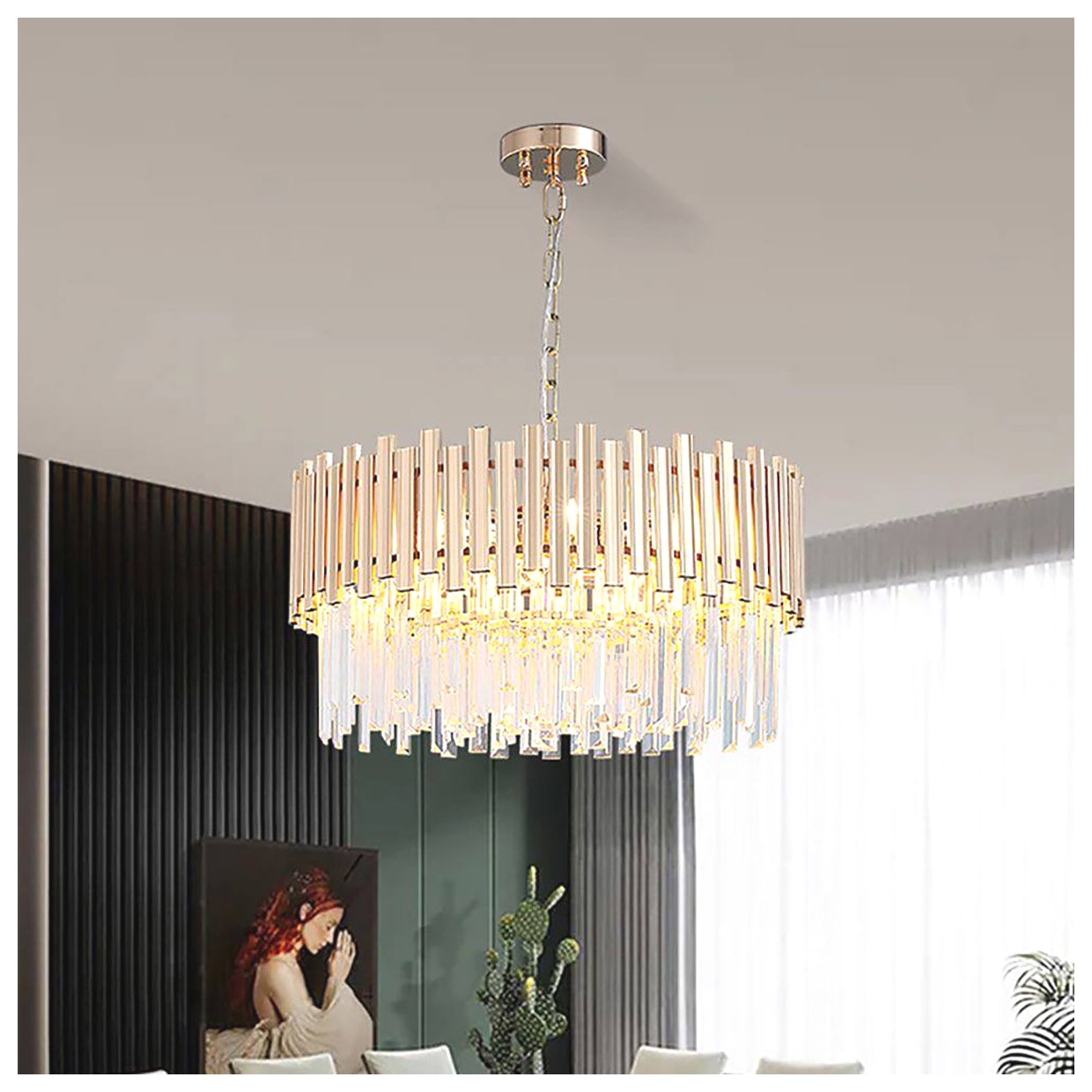 چراغ آویز مدرن و لوکس: انتخابی بی‌نظیر برای دکوراسیون داخلی