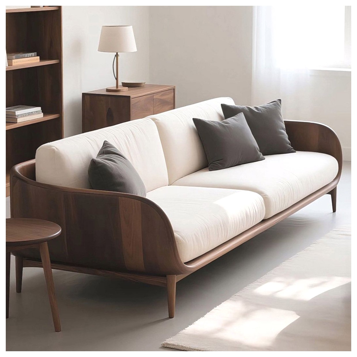 مبل چوبی مینیمالیستی: طراحی زیبا و کاربردی برای خانه شما