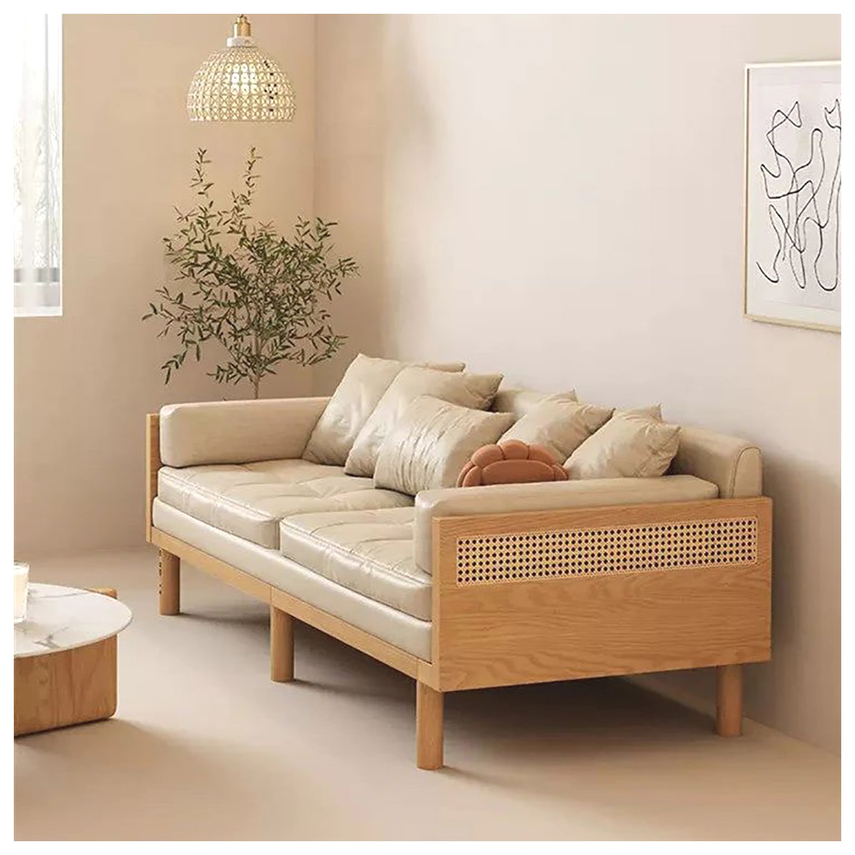 مبل چوبی مینیمالیستی: طراحی زیبا و کاربردی برای خانه شما