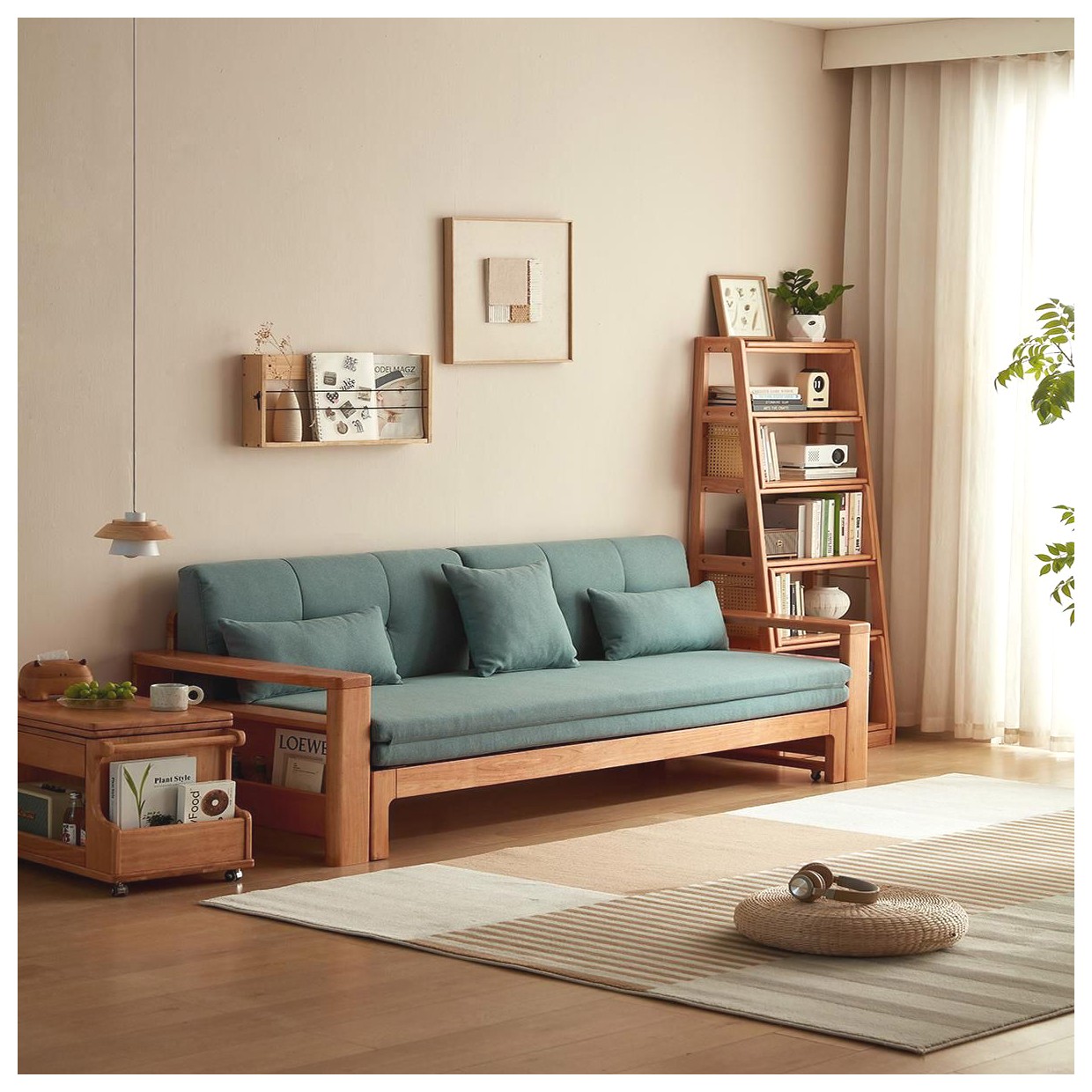 مبل چوبی مینیمالیستی: طراحی زیبا و کاربردی برای خانه شما