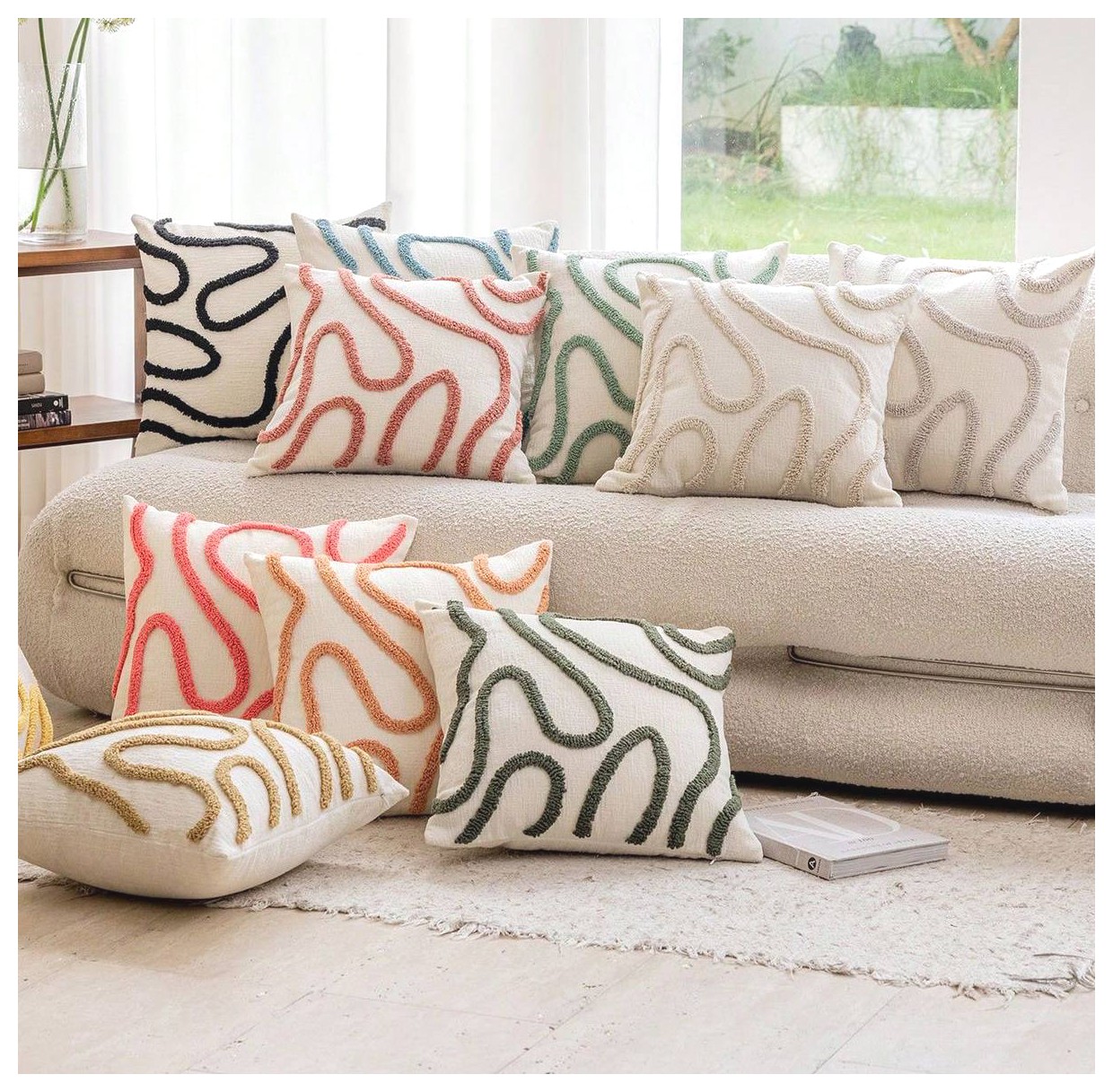 طراحیهای جدید کوسن مبل: ایدههای خلاقانه و زیبا