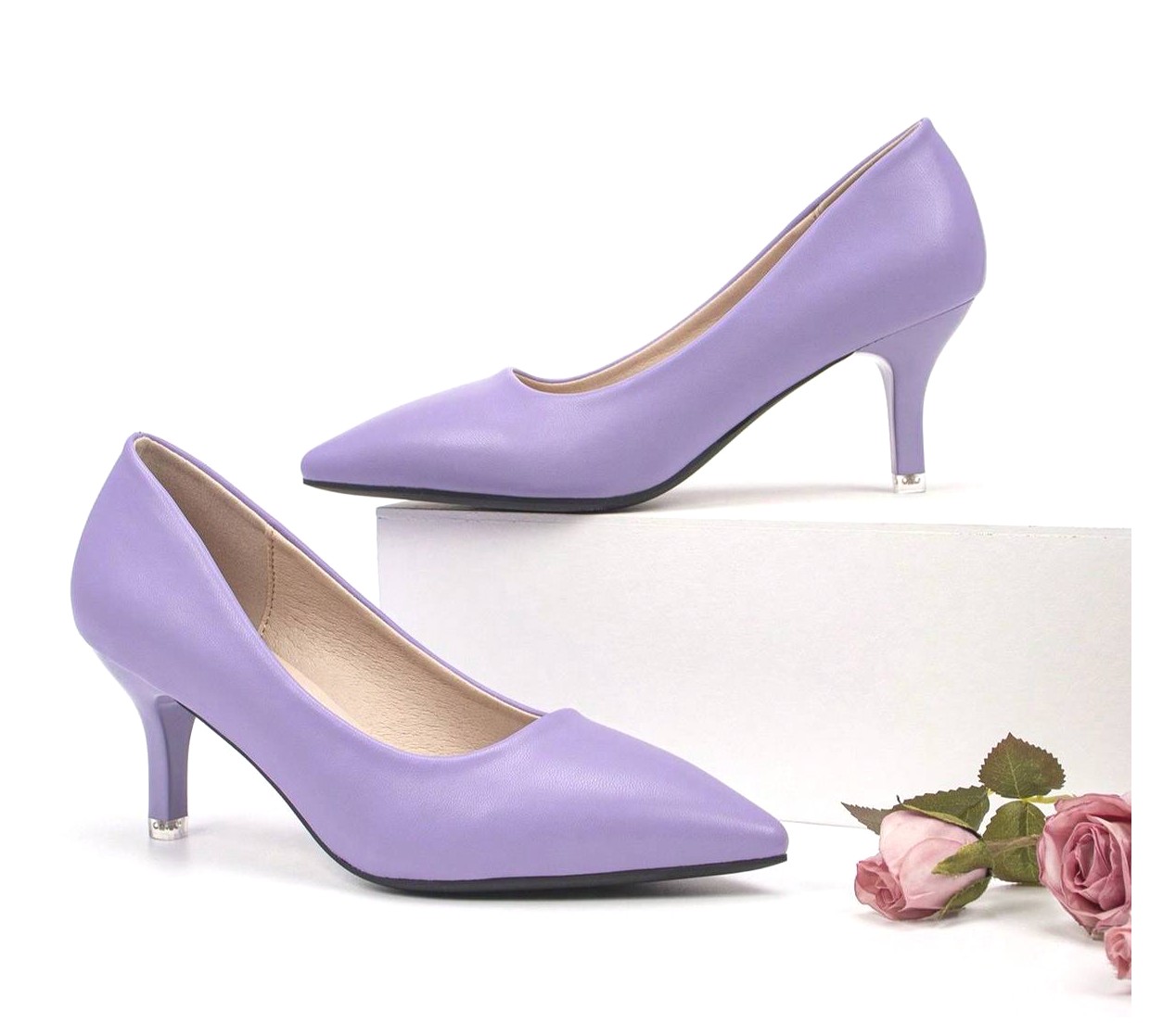 کفشهای شب رنگی بنفش: انتخابی شیک و جذاب برای مهمانیها