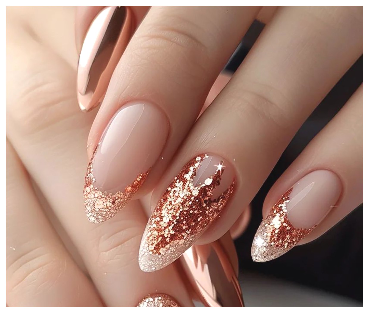 طراحی ناخن شیمری: زیبایی و جذابیت در دستان شما