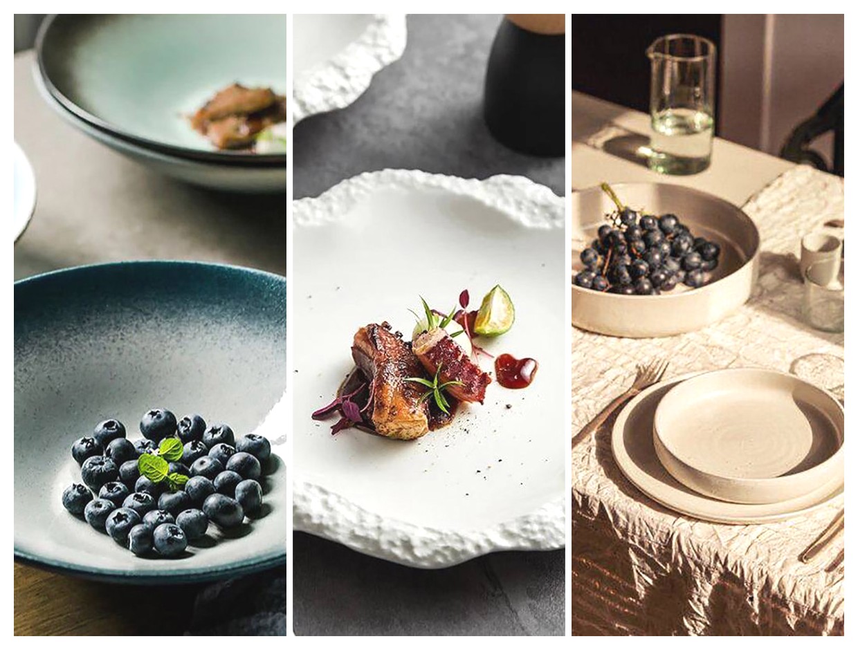 ظروف سرو شیک و مدرن برای مهمانیها