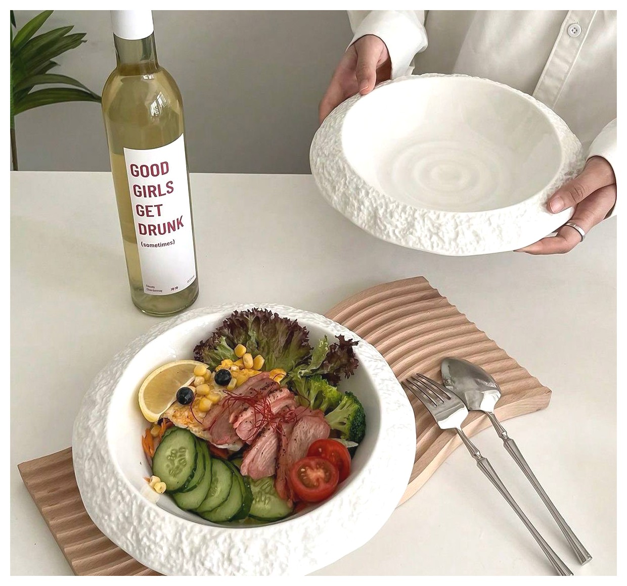 ظروف سرو شیک و مدرن برای مهمانیها