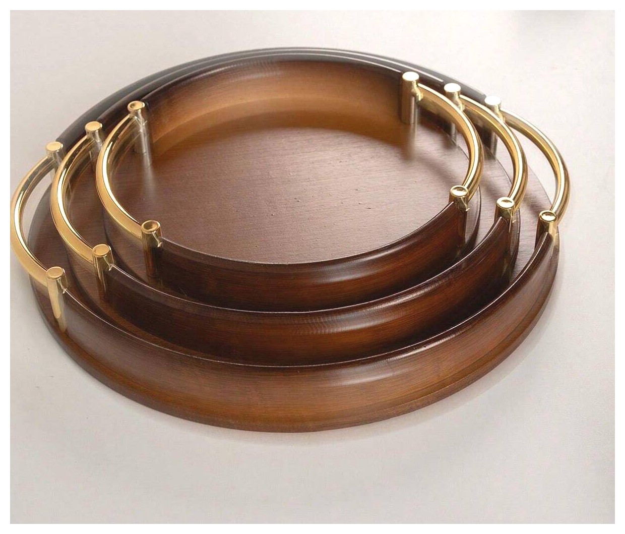 سینی چوبی زیبا و کاربردی برای سرو غذا