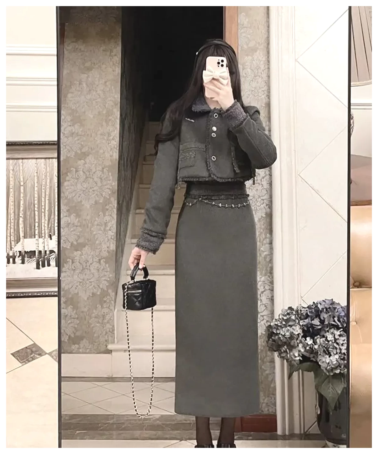 راهنمای انتخاب کت دامن: ۴ مدل زیبا و شیک برای استایل شما