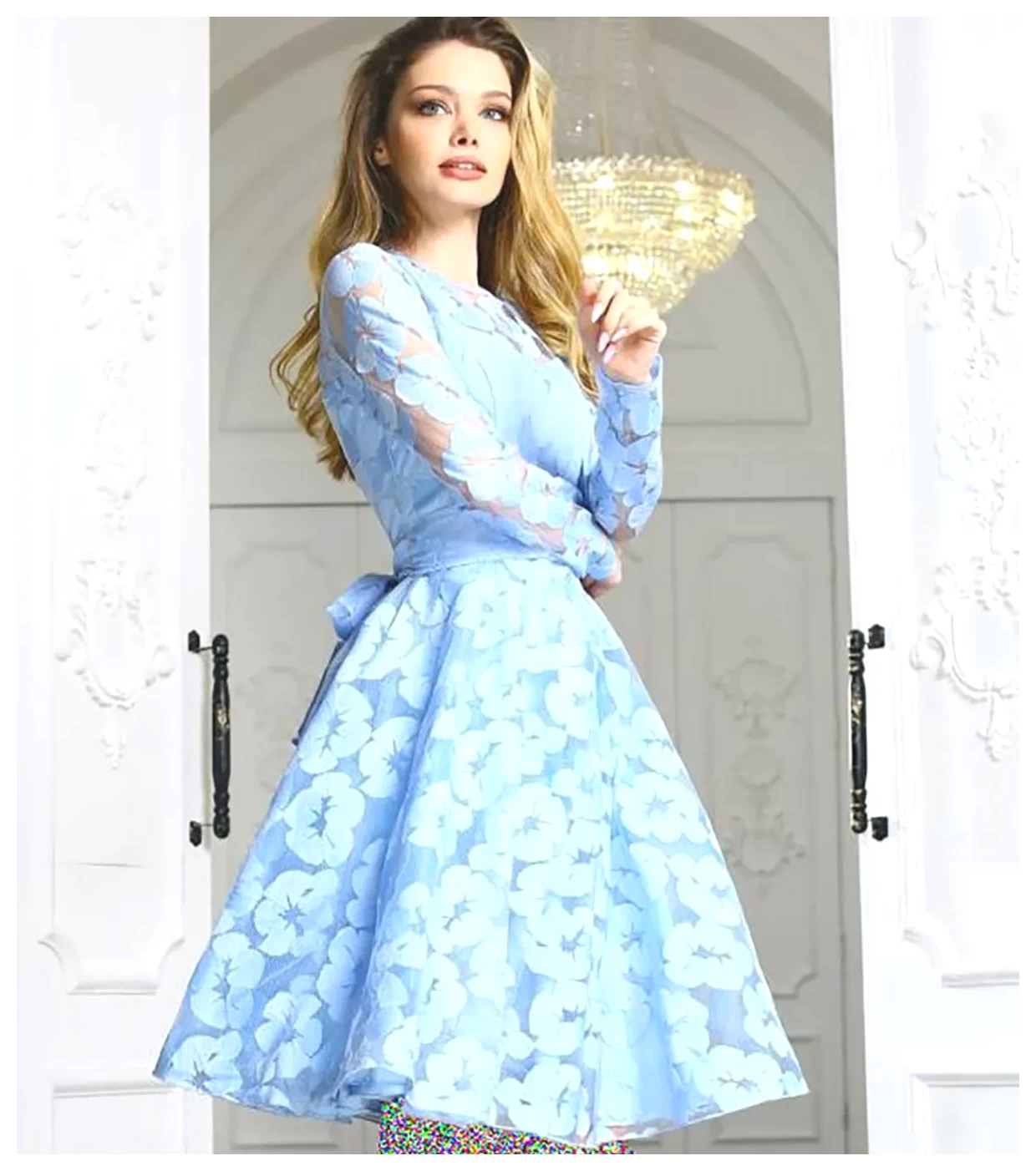 پیراهن آبی: انتخابی شیک و مدرن برای هر مناسبتی