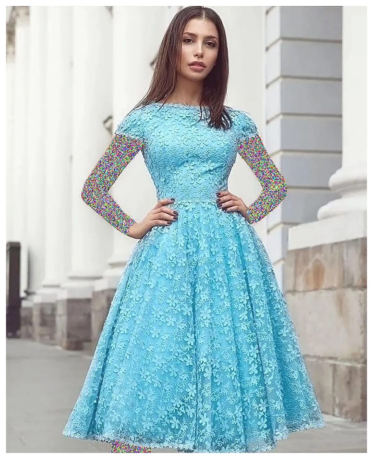 پیراهن آبی: انتخابی شیک و مدرن برای هر مناسبتی