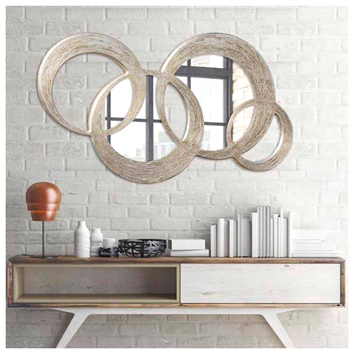 آینه‌های دکوری برای اتاق نشیمن: زیبایی و کاربردی بودن را با هم تجربه کنید