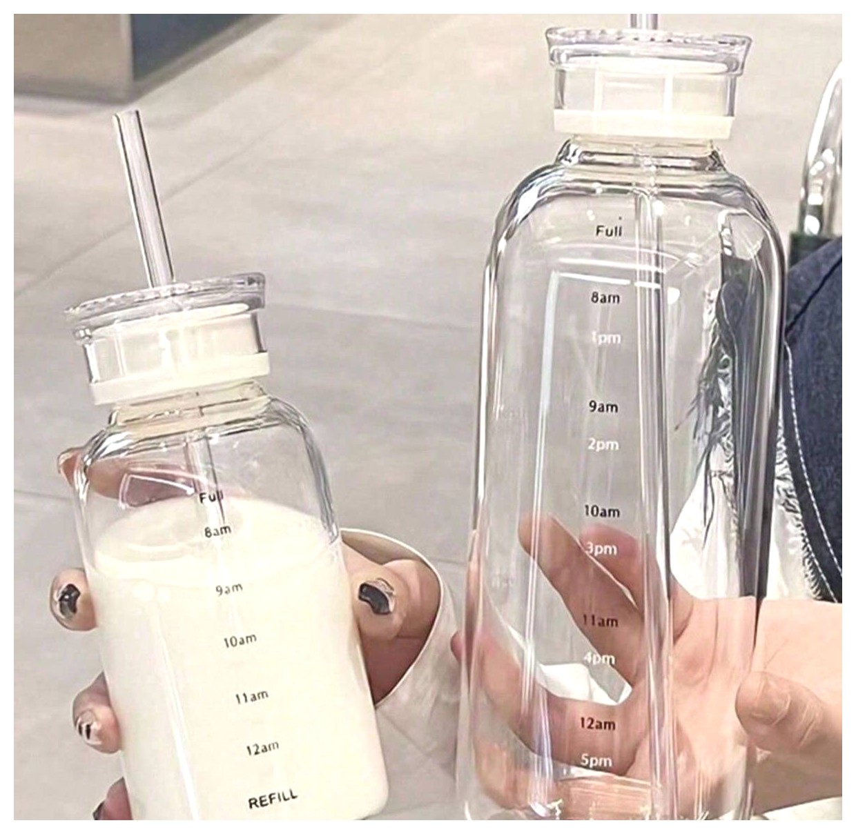 بطری آب شیشهای: انتخابی سالم و زیبا برای نوشیدنیهای شما