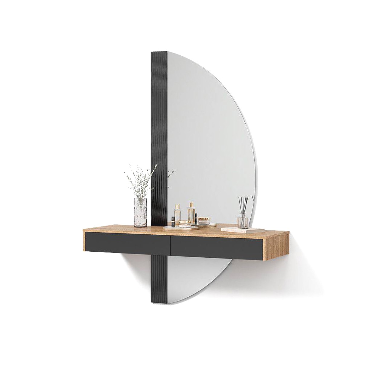 آینه کنسولی دیواری مدرن: طراحی شیک و کاربردی برای منزل شما