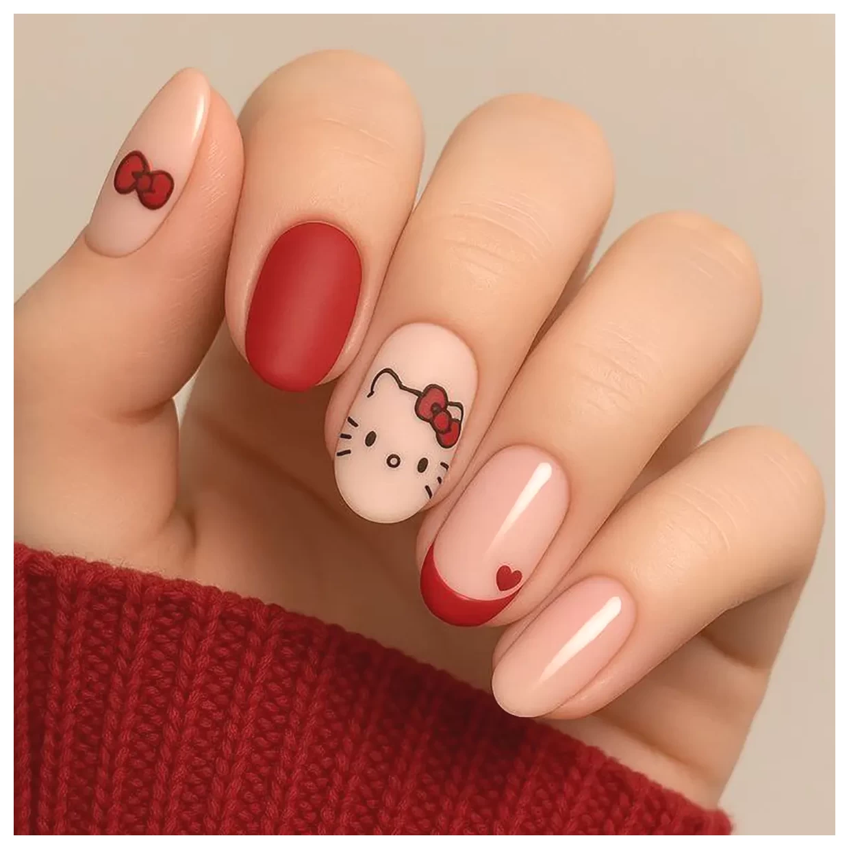 طراحی ناخن کیتی: ایده‌های جذاب و خلاقانه برای زیبایی دستان شما