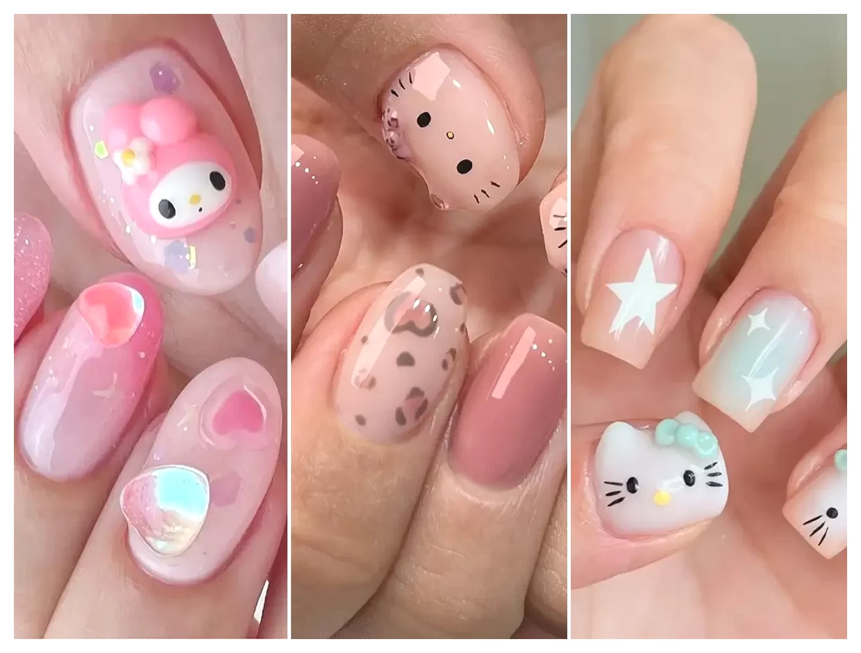 طراحی ناخن کیتی: ایده‌های جذاب و خلاقانه برای زیبایی دستان شما